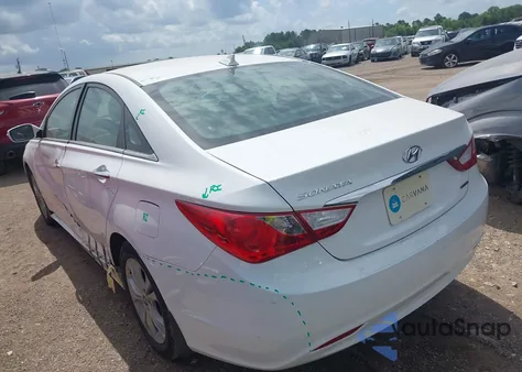 2013 Hyundai Sonata Limited z USA, uszkodzony, nr VIN 5NPEC4AC4DH796645